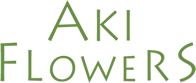 Aki Flowers Logo