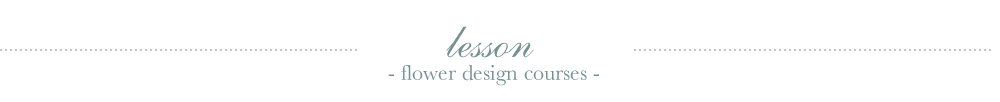 Lesson-Flower Design Courses